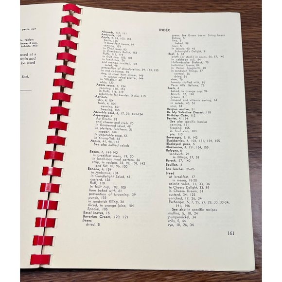 A Cookbook for Diabetics Recipes from the ADA Forecast 1959 Maude Behrman - Picture 10 of 10